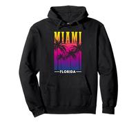 Miami Beach Retro Florida USA America Souvenir Cadeau Sweat à Capuche