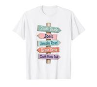 Miami Beach, South Beach, South Pointe Park, Lincoln Road T-Shirt Graphique avec Valeur