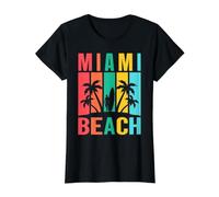 Miami Beach T-Shirt Graphique avec Valeur