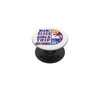 Miami California Ca Beach Girls Trip 2022 Vacances Femmes PopSockets PopGrip Adhésif