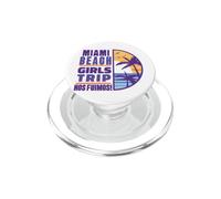 Miami California Ca Beach Girls Trip 2022 Vacances Femmes PopSockets PopGrip pour MagSafe