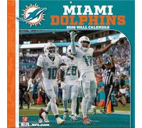 Miami Dolphins 2026 12 x 12 cm Team Wall Calendar