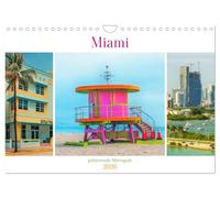 Miami - pulsierende Metropole (Wandkalender 2026 DIN A4 quer), CALVENDO Monatskalender: Eine kosmopolitische Stadt an der Südspitze Floridas.