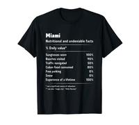 Miami undenible facts city définition droit T-Shirt