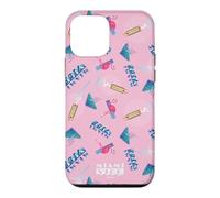 Miami Vice Airbrush Flamingo All Over Print Coque pour iPhone 12 Mini