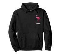 Miami Vice Airbrush Flamingo Front & Back Sweat à Capuche