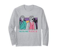 Miami Vice Coastal Duo Retro Manche Longue