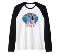 Miami Vice Coastal Retro Duo Manche Raglan