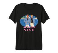 Miami Vice Coastal Retro Duo T-Shirt Haut de Gamme