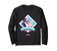 Miami Vice Let’s Hit It Airbrush Diamond Manche Longue
