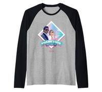 Miami Vice Let’s Hit It Airbrush Diamond Manche Raglan