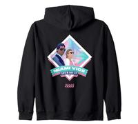 Miami Vice Let’s Hit It Airbrush Diamond Sweat à Capuche