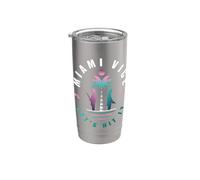 Miami Vice Let’s Hit It Gobelet isotherme en acier inoxydable double paroi
