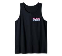 Miami Vice Retro Airbrush Front & Back Débardeur