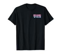 Miami Vice Retro Airbrush Front & Back T-Shirt
