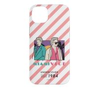 Miami Vice Undercover 1984 Retro Stripes Coque pour iPhone 14 Plus