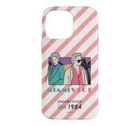 Miami Vice Undercover 1984 Retro Stripes Coque pour iPhone 14 Pro Max