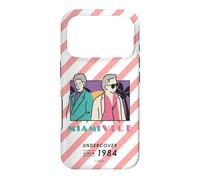 Miami Vice Undercover 1984 Retro Stripes Coque pour iPhone 17 Pro