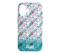 Miami Vice Undercover License Plate All Over Print Coque pour iPhone 16