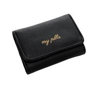 Miamica Étui à pilules Snap, Noir, Taille unique, Miamica Pilulier « my Pills »