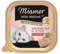 Miamor 100gx16 Repas DOUX SENIOR Pur Volaille & Bœuf