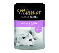 Miamor 100gx22 Sauce Ragout Royale Canard & Volaille Sachets Portions