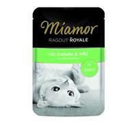 Miamor 100gx22 Sauce Royale Ragout Dinde & Gibier Sachets Portions