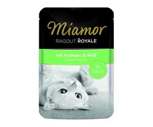 Miamor 100gx22 Sauce Royale Ragout Dinde & Gibier Sachets Portions