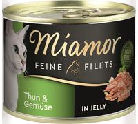 Miamor 185gx12 Fins filets Jelly Thon & Légumes