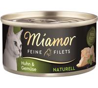 Miamor 80gx24 Délicats Filets Naturels Poulet & Légumes