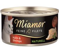 Miamor 80gx24 Fines Filets Naturels Poulet & Crevettes