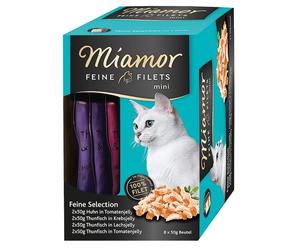 MIAMOR Feine Filets Mini Multibox filets en gelée 8 x 50 g