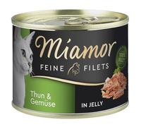 MIAMOR Feine Filets Thon avec légumes en gelée 185 g