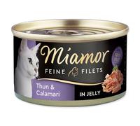 Miamor Filets fins 100g - Thon clair & Calamari