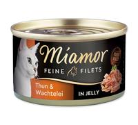 Miamor Filets fins 100g - Thon & oeuf de caille