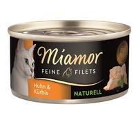 Miamor - Filets fins nature boîte 24x80g | Poulet & potiron