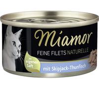 Miamor - Filets fins nature boîte 24x80g | Skipjack-thon