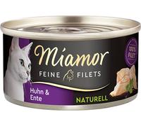 miamor Filets fins naturels poulet & canard | Boîte | 24 x 80g''
