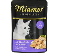 Miamor - Filets fins Pouch 1x100g | Thon & Calamari