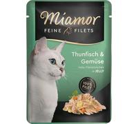 Miamor - Filets fins Pouch 1x100g | Thon & légumes