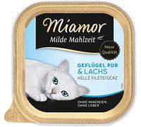Miamor milde Repas Volaille & Saumon, Lot de 16 (16 x 100 g)