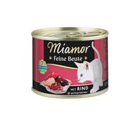 MIAMOR - Nourriture Humide pour Chats Adultes avec 7 variétés de Viande et abats - Nourriture complète sans céréales avec Taurine dans Un Sachet fraîcheur sans additifs artificiels - 12 x 185 g de
