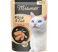 MIAMOR Pate et Filet avec Poulet morceaux de filet de poulet 85 g