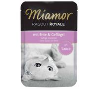 22x100g Ragoût Royal en sauce - canard, volaille Miamor - Pâtée pour Chat