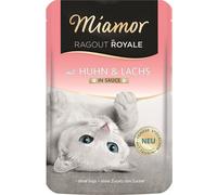 MIAMOR Ragout Royale in Sauce Chicken&Salmon sachet de sauce au poulet et au saumon pour chats 100 g