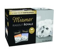 MIAMOR Ragout Royale Multibox Sachets volaille et boeuf en gelée pour chatons 4x12 x 100 g