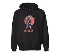 MIAOCHEN Sweatshirt Hoodie Fairy Tail Erza Scarlet Unisex Adult Size Black L