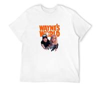 MIAOCHEN T-Shirt pour Homme Wayne's World 1992S Comedy Movie Cassandra She Will Be Mine Noir S