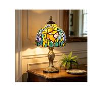 MIAOKE Stained Glass Lamp Vintage, Art Déco Convient(Pommier Sauvage)