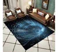 MIAOKEJIA 3d illusion puits sans fond salon salle de bain créative porte paillasson garçon jeu chambre tapis extérieur décoration chambre à coucher